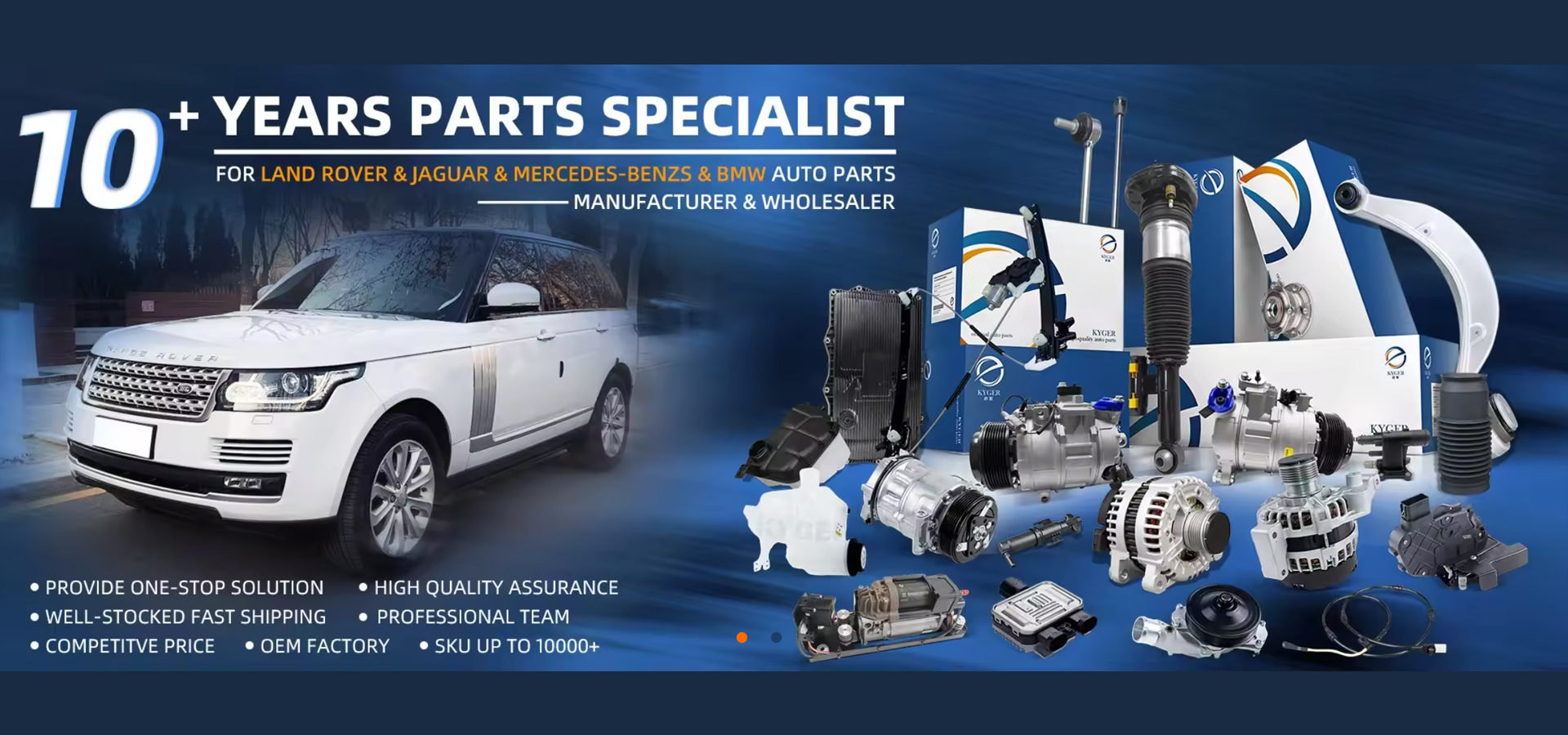 kwaliteit Land Rover Auto Parts fabriek