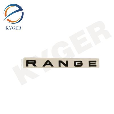 LR026394 Black Cover logo, Tail Door logo Nameplate Range LR026395 LR026396 LR026397 LR030775 LR038706 Voor Land Rover