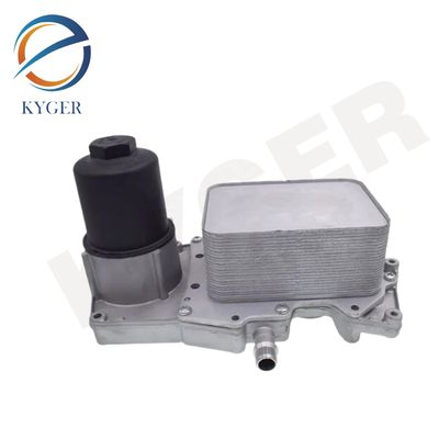 KYGER High Quality Motor Oil Cooler Aluminium Radiator AL3Q6B624-DB Voor Land Rover Range Rover 448DT 2013- LR022895