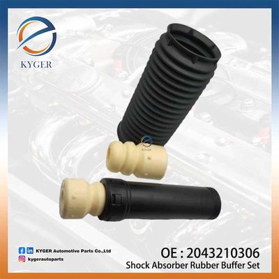Schokdemper rubber buffer set 2043210306 204 321 03 06 A2043210306 voor Mercedes Benz W204 S204 C180 C200 C250 C220